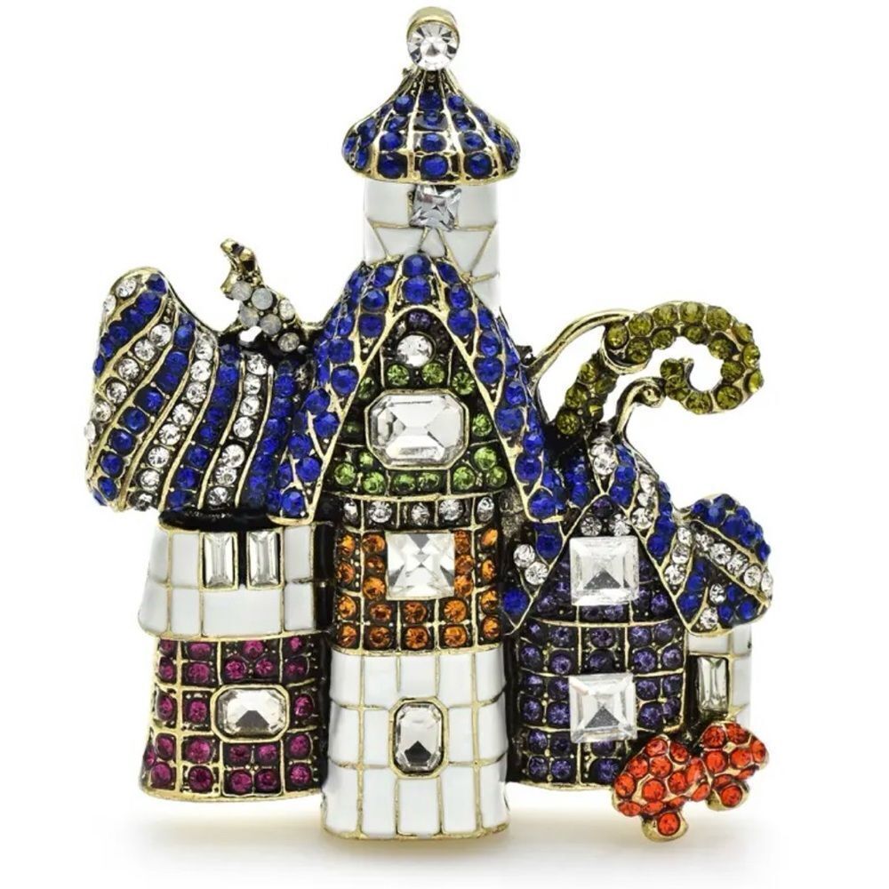 MAGICAL CASTLE BROOCH